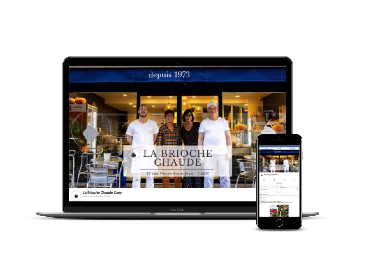 Réseaux sociaux La Brioche Chaude agence digitale