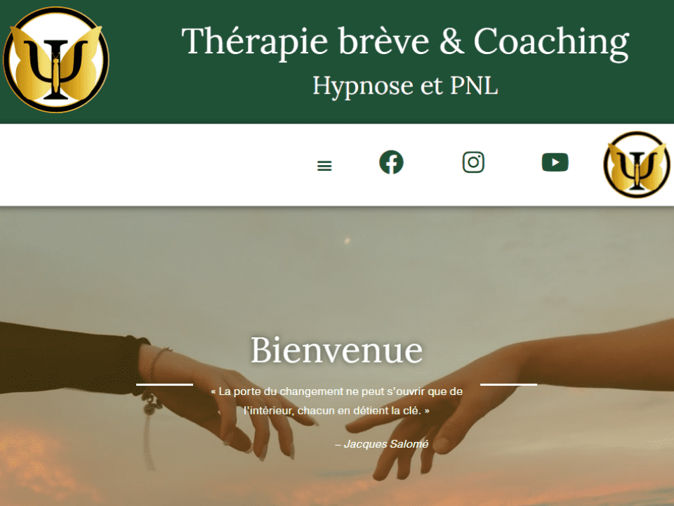 Therapie Hypnose galerie photo nos réalisations site internet 1
